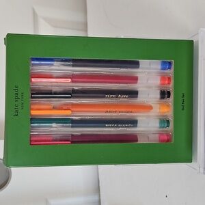Kate Spade NY NWT Great Point Gel Pen Set